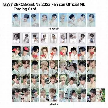 ZEROBASEONE ZB1 2023 Fan Con Официальная коллекционная карточка MD Фотокарточка KPOP K-POP