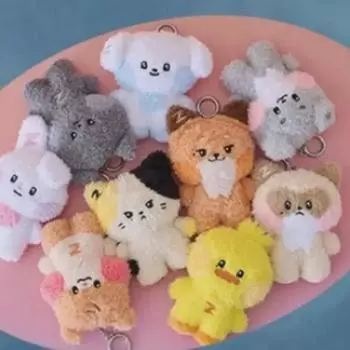 Zerobaseone Zerobaseone Kim Taerae Tanini Кукольный брелок для ключей, оригинальный