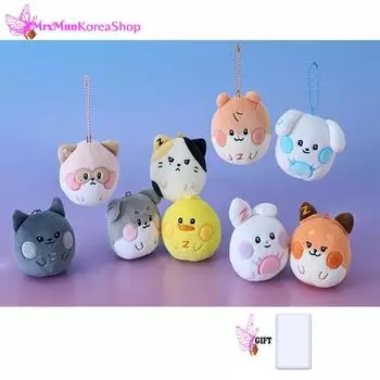 ZEROBASEONE Зерони Пушистый брелок для лица