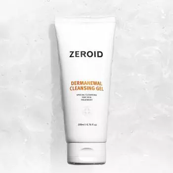 ZEROID Dermanewal Очищающий гель 200мл