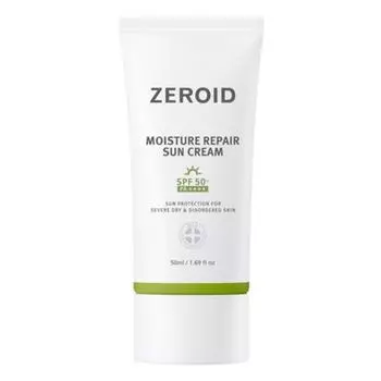 [Zeroid] Увлажняющий восстанавливающий солнцезащитный крем SPF50+/PA++++ 50 мл, 1 шт.