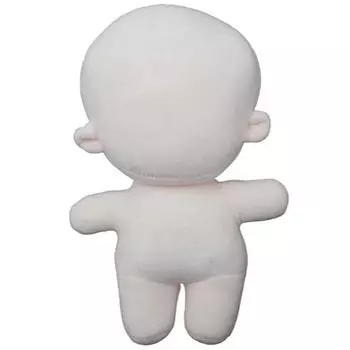 ZERONOWA cotton doll handmade dolls stuffed toy Dress up plain doll doll body (Short limbs 20cm)