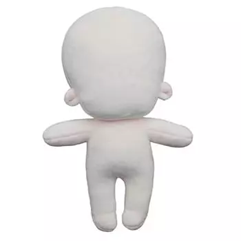 ZERONOWA cotton doll handmade dolls stuffed toy Dress up plain doll doll body (20cm)