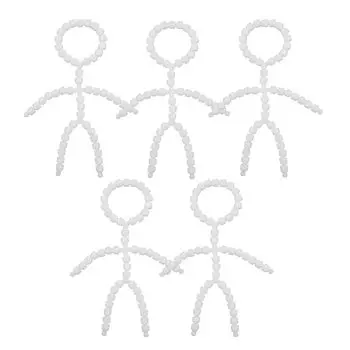 ZERONOWA Игрушка Скелет Шарнир Скелет Кукла Мягкая Игрушка для Поделок Части Скелета (20см) белый