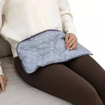 Zespa Новый хлопок Базовый бытовой прямоугольный теплый/холодный согревающий пакет (2 типа, выберите 1) ZP1860 Blue Gray