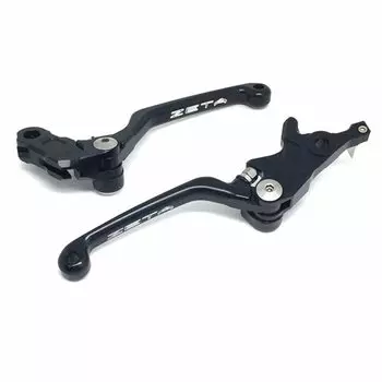 ZETA HONDA GROM MONKEY125 Pivot Street Lever Set Black F5620 model CL250 23, CL500 23, 13-23, 19-22, CB125R 18-21, CB250R 18-19, CBR250R 11-18, чёрный