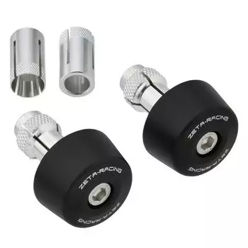 ZETA RACING Концевой слайдер руля Защита дроссельной заслонки Совместимый внутренний диаметр руля Слайдер из полиоксиметилена Износостойкий Устойчив к погодным условиям Неисправность чёрный