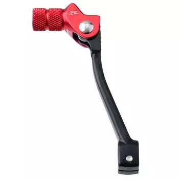 ZETA RACING кованый рычаг переключения передач красный высокопрочный износостойкий насечка Dirtfreak F6848 модель CRF50F/CRF70F/CRF125F, CRM50/80, DT230LANZA противоскользящий (Старый красный