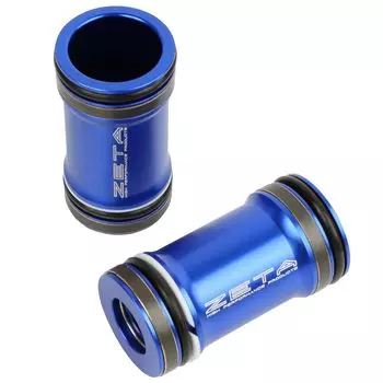 ZETA RACING KYB AOS Двухкамерный Свободный поршень Стандарт Высокопрочный Алюминиевый сплав Dirt Freak DIRTFREAK F4251 Модель (Старый номер ZE56-40010) синий