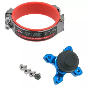 ZETA RACING Launch Control универсальный, общего назначения, простая установка, мотокросс MX Holeshot титановый шарнирный штифт Dirtfreak H-Blue ZE89-7009 синий
