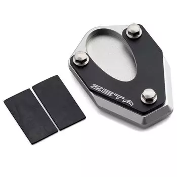 ZETA RACING MONKEY125 DAX125 Удлинитель боковой подставки Расширяет площадь контакта с асфальтом Предотвращает проседание Болт из нержавеющей стали Прочная резиновая пластина Monkey