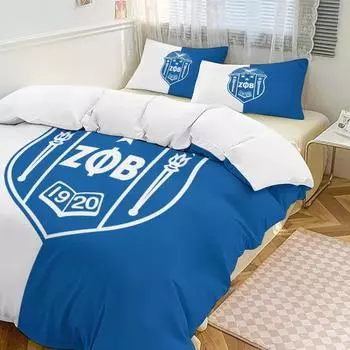 Zeta ZPB Phi Beta Bedding Set Duvet Cover Bedroom Comforter Single Twin King Size Quilt Cover Home Textile 70x133cm 2pcs