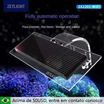 ZETLIGHT ZA-1201AI светодиодный светильник для выращивания кораллов, морской рифовый аквариум, белый, синий, аквариум для аквариумных рыбок, SPS LPS, цветной, для выращивания