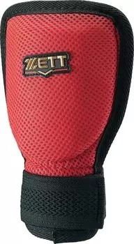 ZETT Baseball Glove Glove Red x Black BLL322C Batter s Guard, Batter s Guard, (6419)