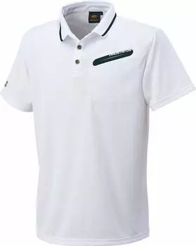 ZETT Baseball Prostatus Polo Shirt White M BOT82 (1100) белый