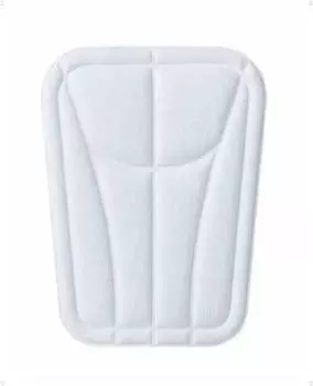 ZETT Baseball Sliding Pad Knee PA11K White (Iron Type, Pad)