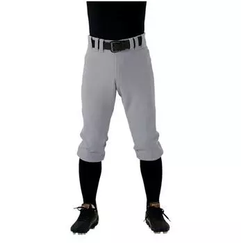 ZETT Baseball Uniform Pants BU1834CP Silver S (Short)
