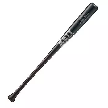 ZETT Hard Baseball Wooden Bat Excellent Balance Thin Dark x Black 83cm 900g Average BWT17383A