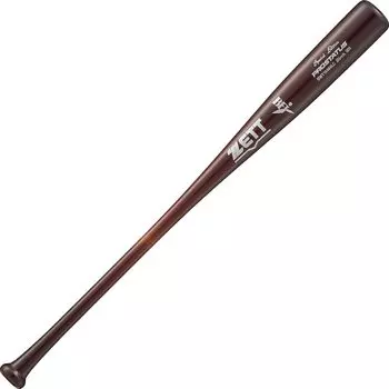 ZETT Hardball Baseball Bat PROSTATUS SE Wooden (North American Birch) 84cm Thin Dark (3700SA) Made in Japan BWT16484LC