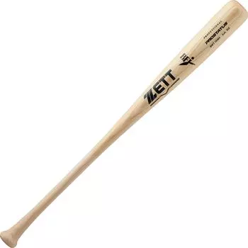 ZETT Hardball Baseball Bat Prostatus Wooden (North American White Ash) 84cm 900g Average Natural (1200MO) Made in Japan BWT13484