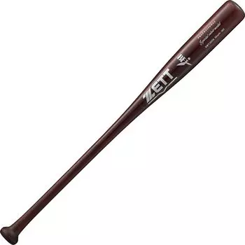 ZETT Hardball Baseball Bat Special Select Model Wooden (North American Hard Maple) 84cm 880g Average Thin Dark (3700KB) Made in Japan BWT14514