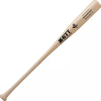 ZETT Hardball Baseball Bat Special Select Model Wooden (North American Hard Maple) 85cm 880g Average Natural (1200SA) Made in Japan BWT14515