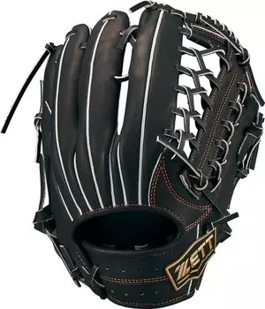 ZETT Hardball Baseball Glove Neo Status VL For Outfielder Left Thrower Black 9 BPGB12427N (Glove) (1900) Size чёрный