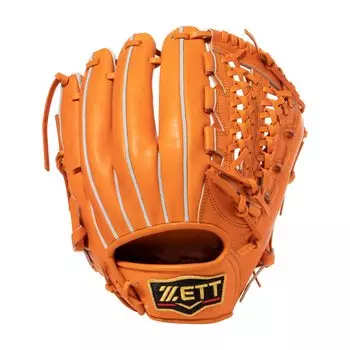 ZETT Hardball Baseball Glove Prostatus Third Right Throw Orange 4 Made in Japan Comes with a dedicated glove bag BPROG450 (Glove) (5600) Size оранжевый