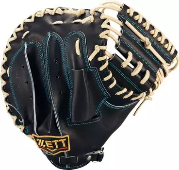 ZETT Rigid Baseball Mitt Pro Status Seiji Kobayashi Player Type Throwing Black x Pastel Brown Made in Japan BPROCM920X Catcher s Right-handed (1932)