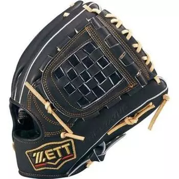 ZETT с эксклюзивным перчаточным мешком Prostatus перчатка для софтбола для второго бейсболиста и шортстопа модель Genda студенческая травяная бейсбольная черная оранжевая бежевая бейсбольная