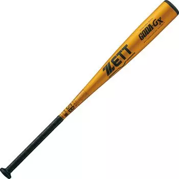 ZETT Soft Baseball Bat Gouda GX Metal (Extra Super Duralumin) 83cm 690g Average Gold (8200) Made in Japan BAT37523