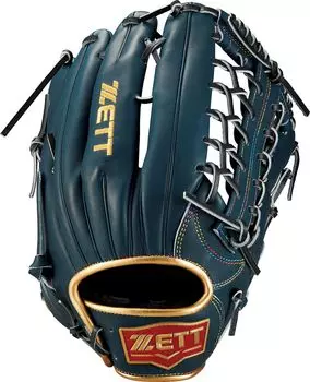 ZETT Soft Baseball Glove Neo Status for Left Navy x Black 9 BRGB31537 (Glove) Outfielders, Throwers, (2919) Size