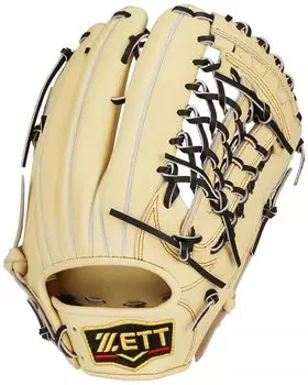 ZETT Soft Baseball Glove Pro Status Outfielder Right Pitch Pastel 8 BRGB30267 (Glove) Brown/Black (3219) Size
