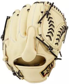 ZETT Soft Baseball Glove Prostatus for Pastel 5 BRGB30271 (Glove) Pitchers, Right-Hitched, Brown/Black (3219) Size