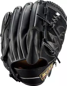 ZETT Soft Baseball Glove Prostatus SE Pitcher Left Thrower Black 5 BRGB611S (Glove) (1900) Size чёрный