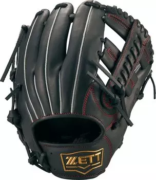 ZETT Soft Baseball Glove Soft Steer Left Throwing Black 4 BRGB35320 (Glove) All-Round (1900) Size чёрный