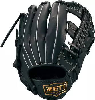 ZETT Soft Baseball Glove Soft Steer Left Throwing Black 4 BRGB35420 (Glove) All-Round (1900) Size чёрный