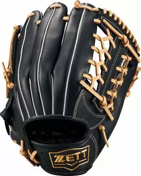 ZETT Soft Baseball Glove Soft Steer Series For Left Throwing Black x Pastel Brown BRGB35430 (Glove) All-Round (1932)