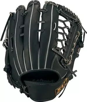 ZETT Soft Baseball Glove Winning Road Left Throwing Black 7 BRGB33330 (Glove) All-Round (1900) Size
