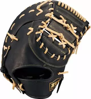ZETT Soft Baseball Glove Winning Road Series for First Left Black x Pastel Brown BRFB33413R (Glove) Baseman, Thrower, (1932)
