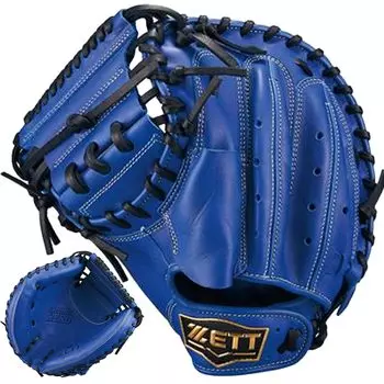 ZETT Soft Baseball Grand For Royal Blue For Left BJCB76522 Boys Catcher s Mitt, Hero, Catchers, (2500), Throwers,