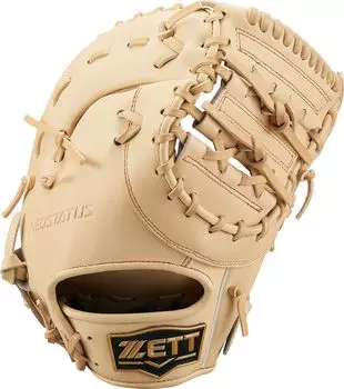 ZETT Softball First Mitt Neo Status VL for First Basemen Pastel Brown for Right Throwers BJFB70513N Boys (3200)