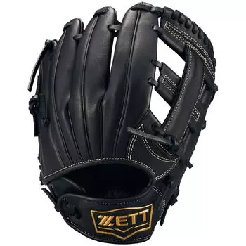 ZETT Softball Glove Grand Hero Black Left Throwing BJGB76525 Boys All-Round (1900)
