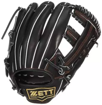 ZETT Softball Glove Neo Status Player Naoki Yoshikawa Type Black Right Throw BJGB70530N Boys Second/Short (1900) чёрный
