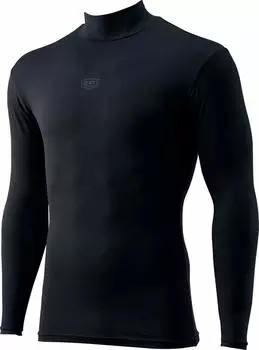 ZETT Youth Baseball Undershirt High Neck Long Sleeve Fit Type Black 140 BO938HJ (1900)