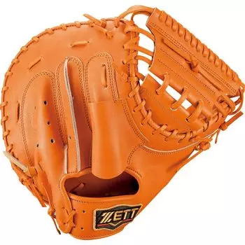 ZETT Жесткая бейсбольная перчатка Prostatus Throwing Orange Сделано в Японии BPROCM620 Кэтчер для правой руки (5600) оранжевый