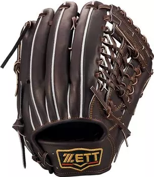 ZETT жесткая бейсбольная перчатка Prostatus Utility для броска левой рукой коричневая 6 сделано в Японии BPROG680 (Перчатка) (3700) Размер