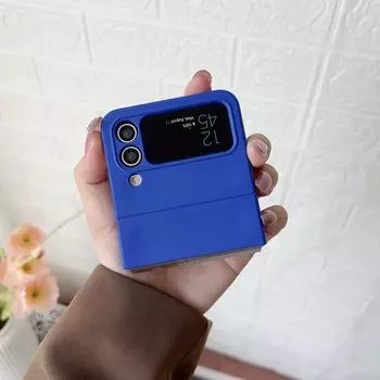 ZFlip4 ZFlip3 ZFlip5 матовый твердый матовый жесткий чехол для ПК для Samsung Z Flip 3 4 5 ZFlip 4 3 5 Flip5 Flip4 Flip3 чехол Funda Coque полная защита Samsung Z Flip 3 чёрный