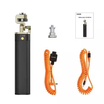 ZGCINE ZG-H90Pro Заполняющий светильник для фотосъемки Ручка для аккумулятора Ручка для аккумулятора Ручка для аккумулятора Поворот на 180 градусов с чёрный