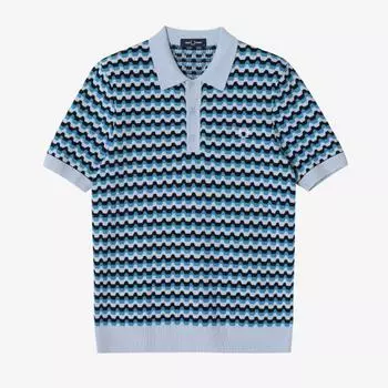 Жаккардовая рубашка FRED PERRY [Sharp] Букле 146 AFPM2417636 146
